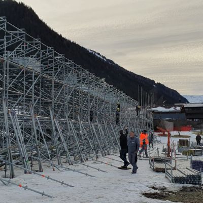 Schlamding, Kitzbuhel , Saalbaach Narciarstwo Alpejskie (Demo)